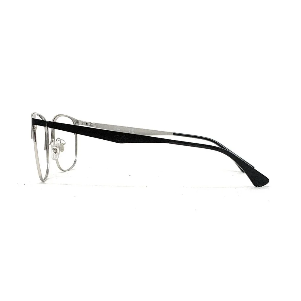 RAY-BAN RB 6421 2997 RX Optical Eyeglass Frames Matte Black / Silver 54-18-145